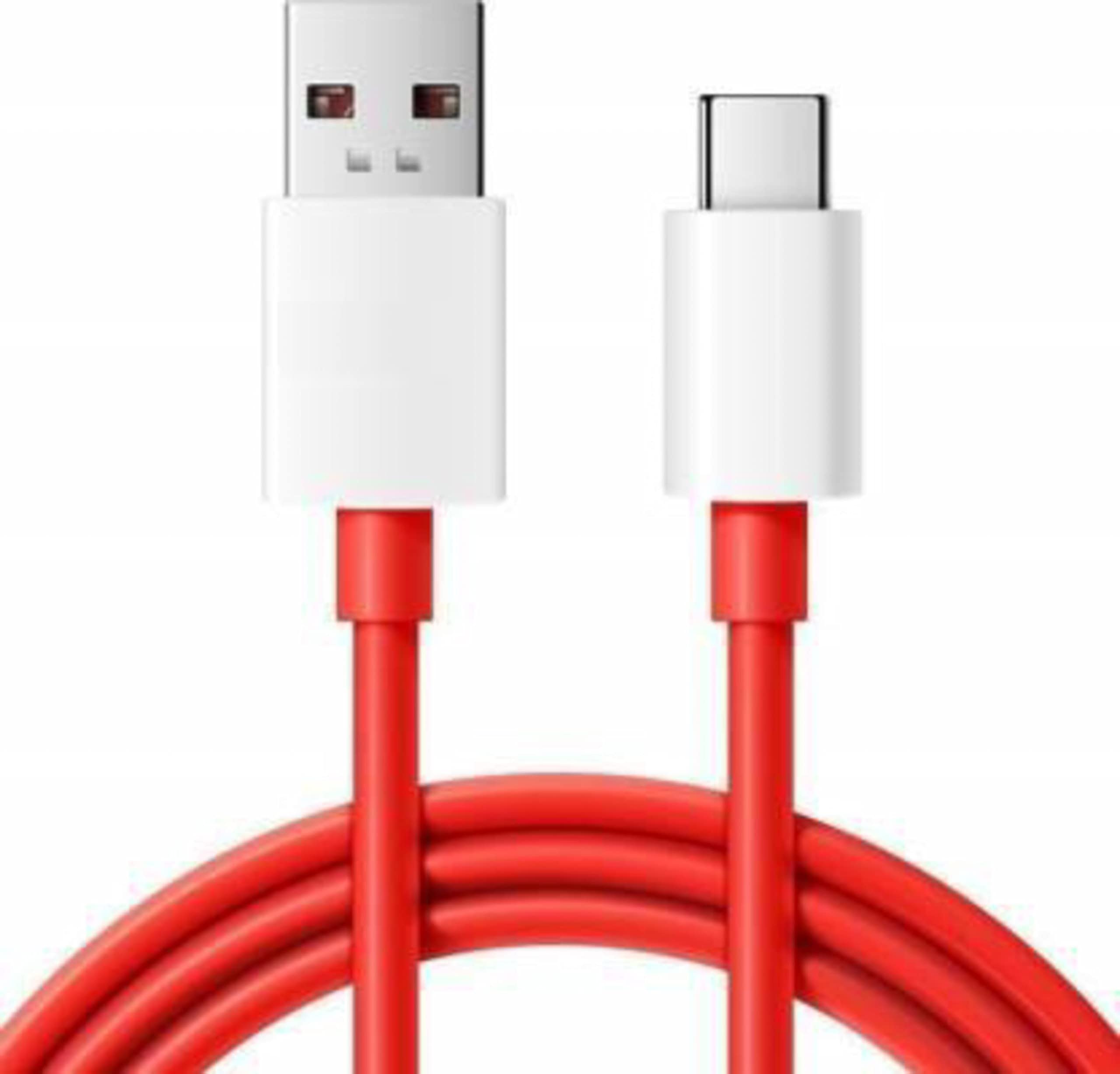Original 30W Fast Charging Type C Cable for OnePlus Nord CE/ 10 Pro/ 9RT/ 9 Pro/ 9/ 9R/ Nord 2/ Nord/ 8 Pro/ 8T/ 8/ 7T Pro/ 7T/ 7 Pro/ 6T and All Type C SmartPhones (Red - Only Cable) (B0C6H2Z52C) Amazon Price History, Amazon Price Tracker