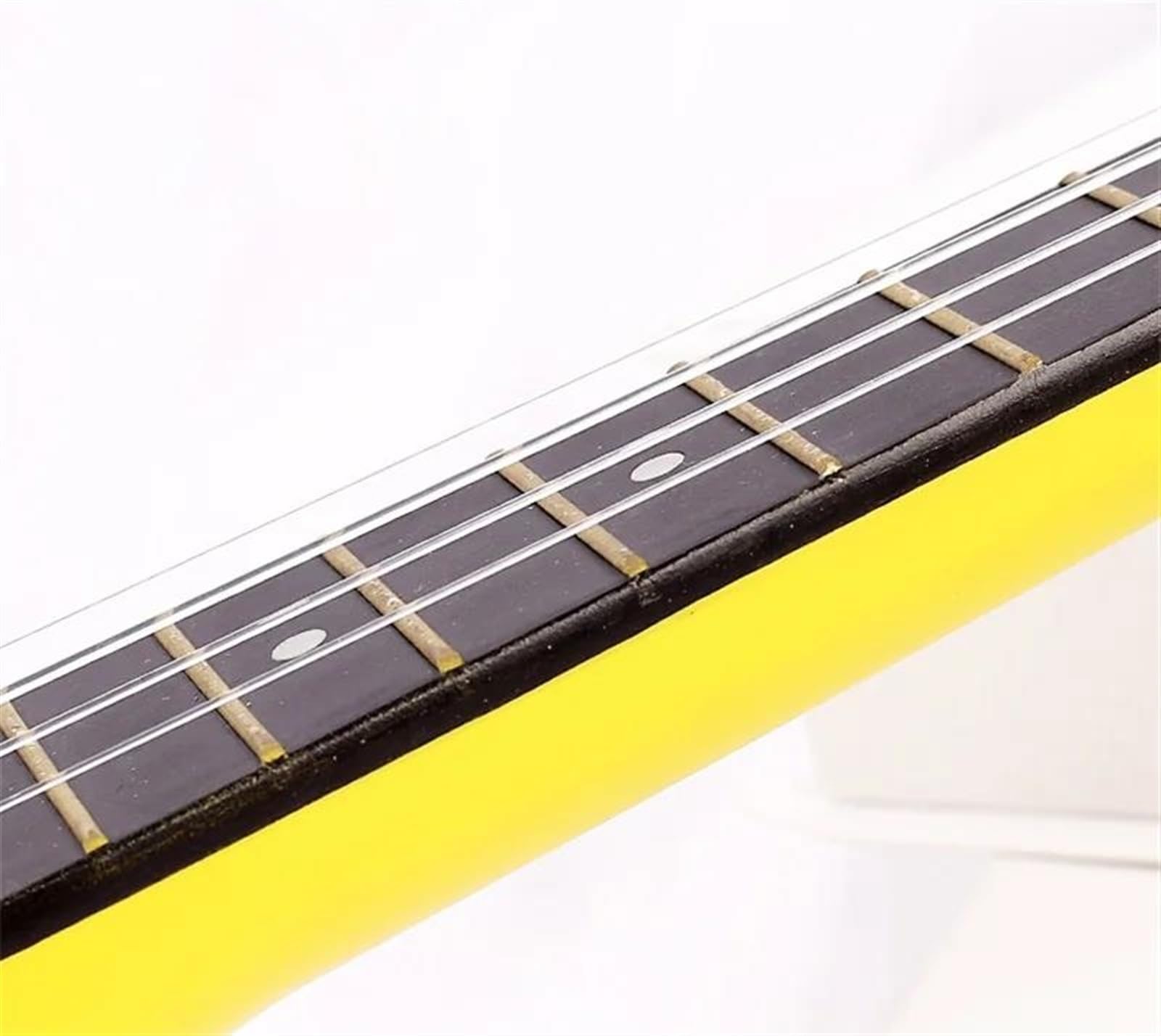 ukulele 21-calowa 4-strunowa Gitara Basowa Ukulele Z Włókna Węglowego Dla Początkujących(Color:Pink)