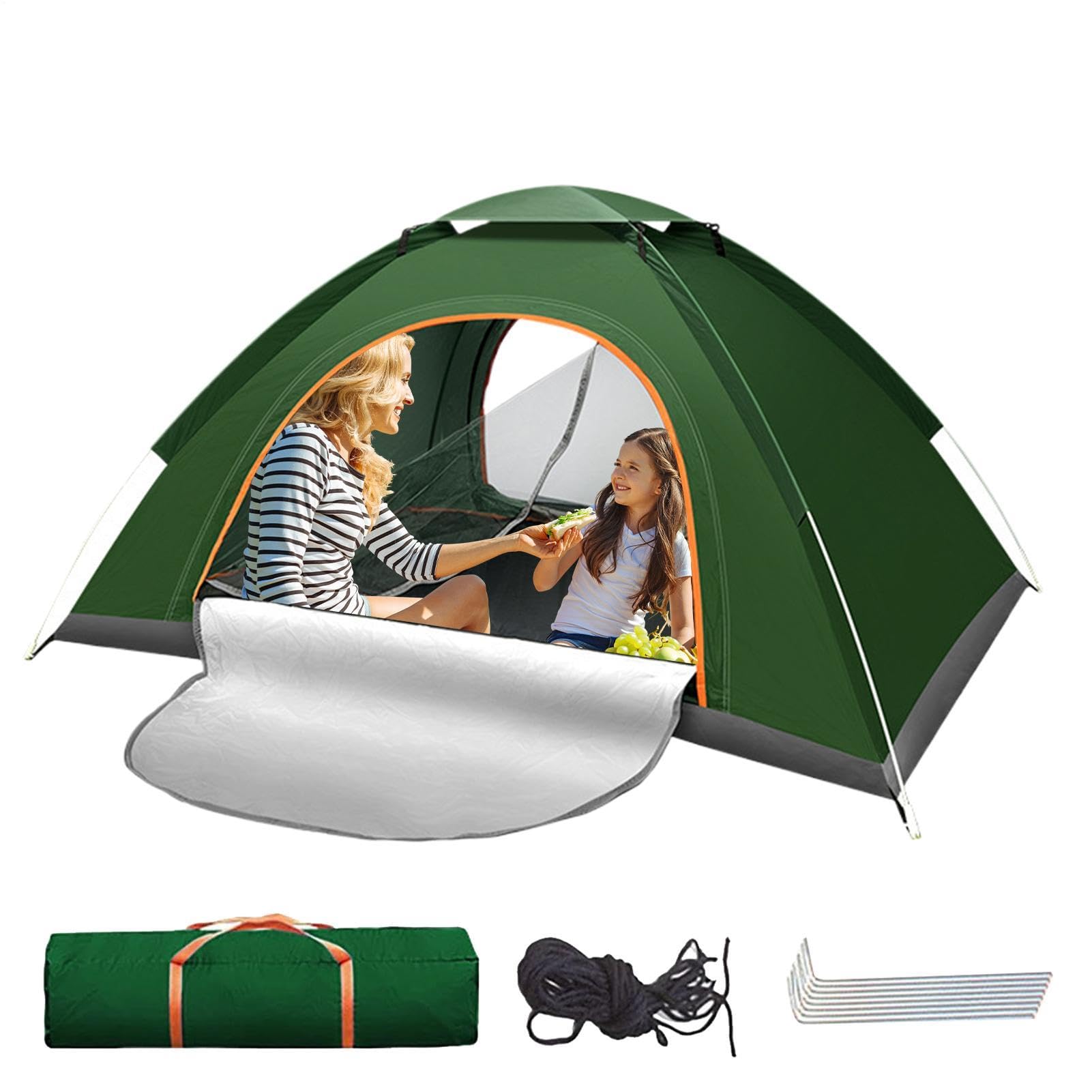 Montaggio rapido, montaggio immediato, portatile, resistente, robusta cabina familiare per esterni, per picnic, viaggi su strada, pesca, caccia, arrampicata, montagna, lago e