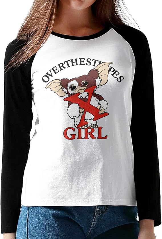 Amazon Co Jp ロングtシャツ 長袖 Tシャツ レディース 上着 ラグラン グレムリン 映画 ロングスリーブ クルーネック トップス 暖かい 柔らかく 肌に優しい コットン 無地 快適 丸首 シンプル ストレッチ ゆったり 春秋冬 ファッション