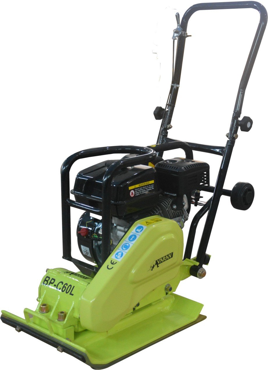 Varan Motors BP-C60L RÜTTELPLATTE BENZIN RÜTTLER VERDICHTER STAMPFER LONCIN 65KG 6,5 PS + GUMMIMATTE