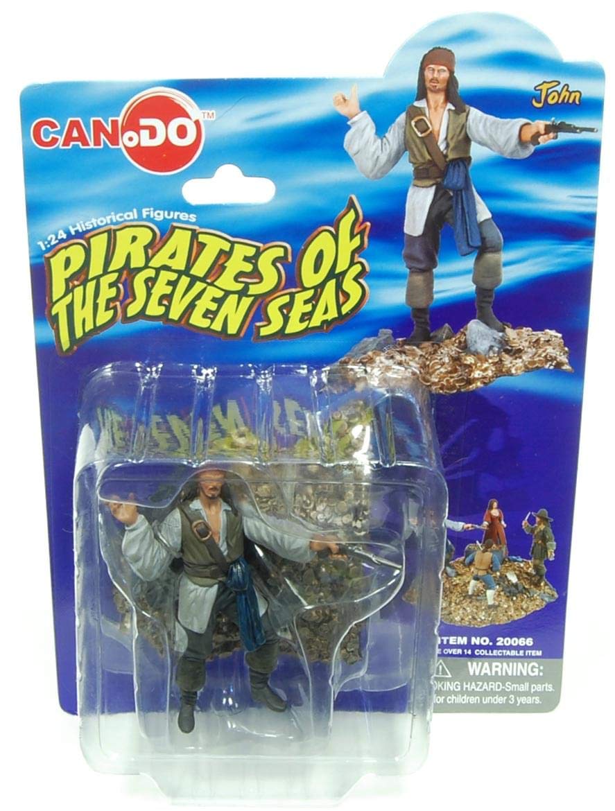 Amazon.com: Toynk 1:24 Scale Historical Figures Pirates of The