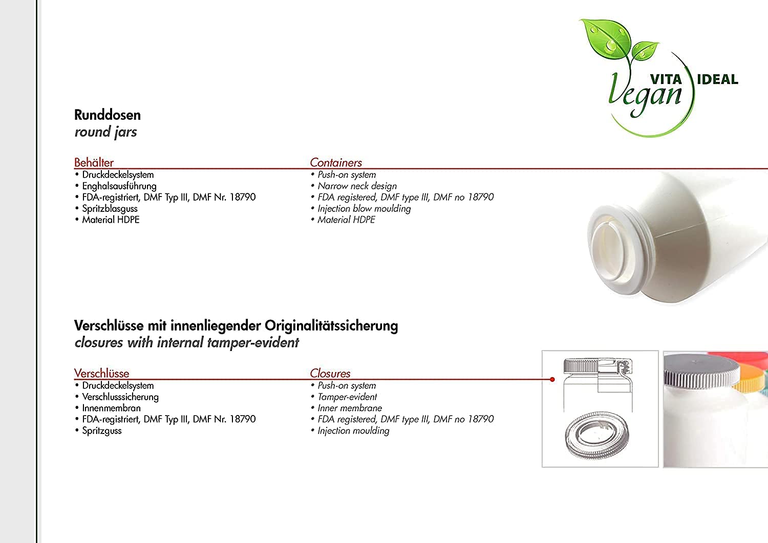 VITA IDEAL Vegan® KUDZU - Wurzel 180 KAPSELN - Pueraria lobata - Tagesportion 900mg KUDZUWURZEL reines Pulver. Natürlich, pflanzlich & ohne Zusatzstoffe.