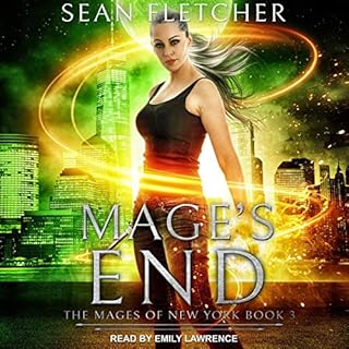 Mage's End Audiolibro Por Sean Fletcher arte de portada