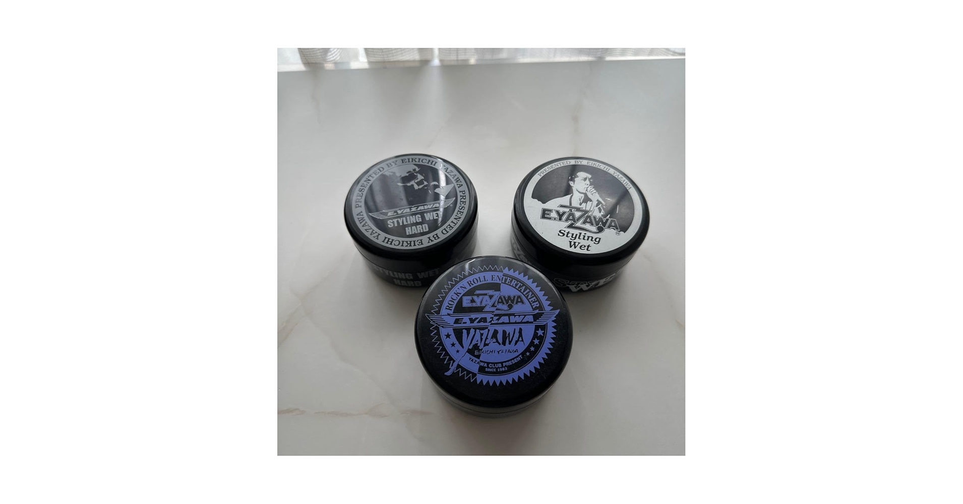 Amazon.co.jp: 矢沢永吉 ポマードケース スタイリングウェット 3