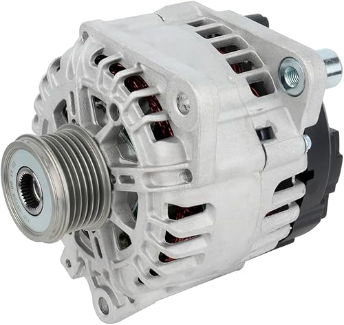 Nuevo alternador compatible con Nissan para Rogue L4 2.5L 2011-2013 para Nissan para Altima L4 2.5L 2007-2013, alternador de alto rendimiento de