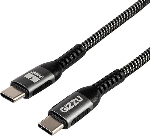 GIZZU 240W 480Mbps Type-C 2m Cable