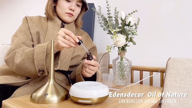 Difusor aromático eléctrico EdensDECOR 120ml con 7 luces miniatura 7