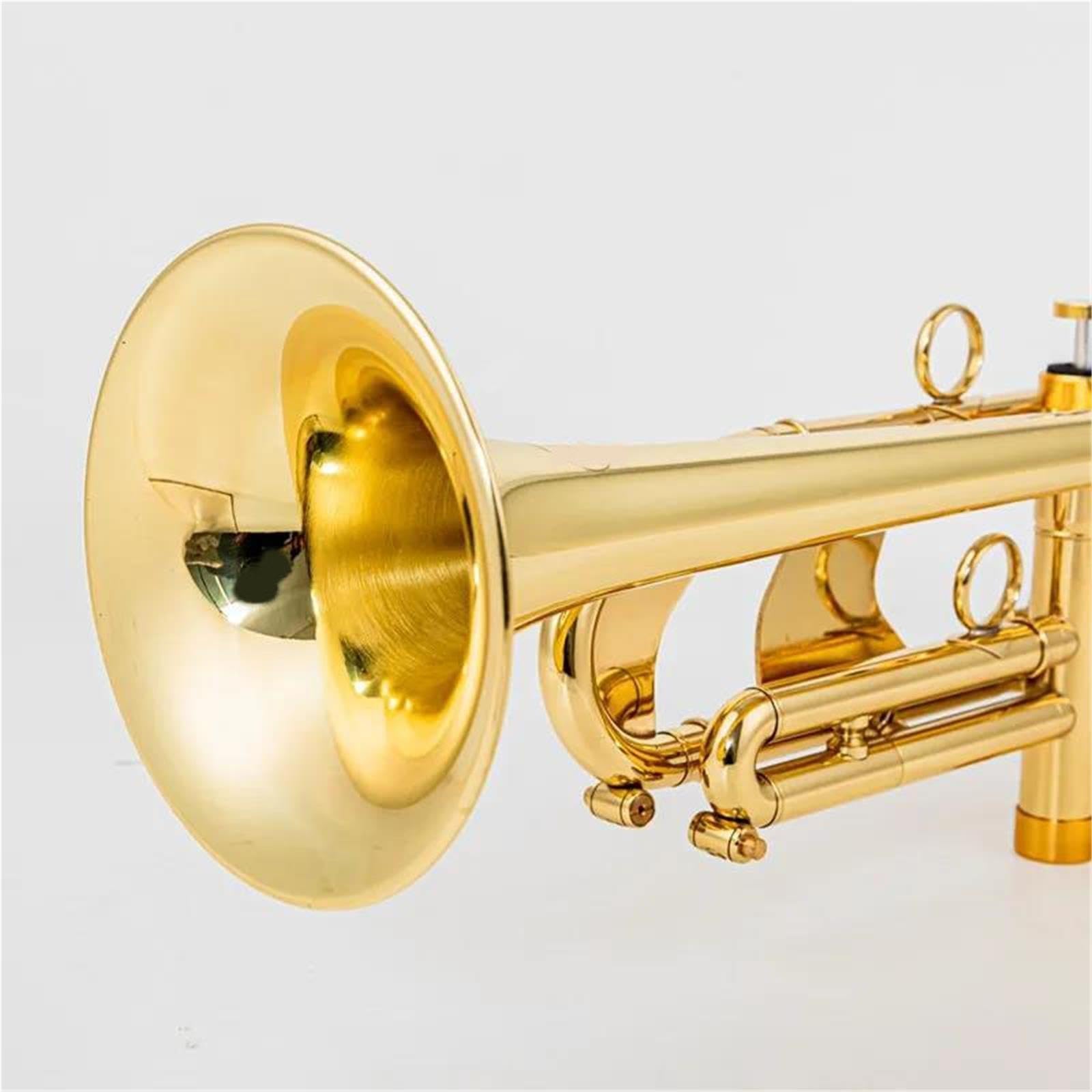 B-Trompete Mit Goldlackierung Standard-Trompeten-Set