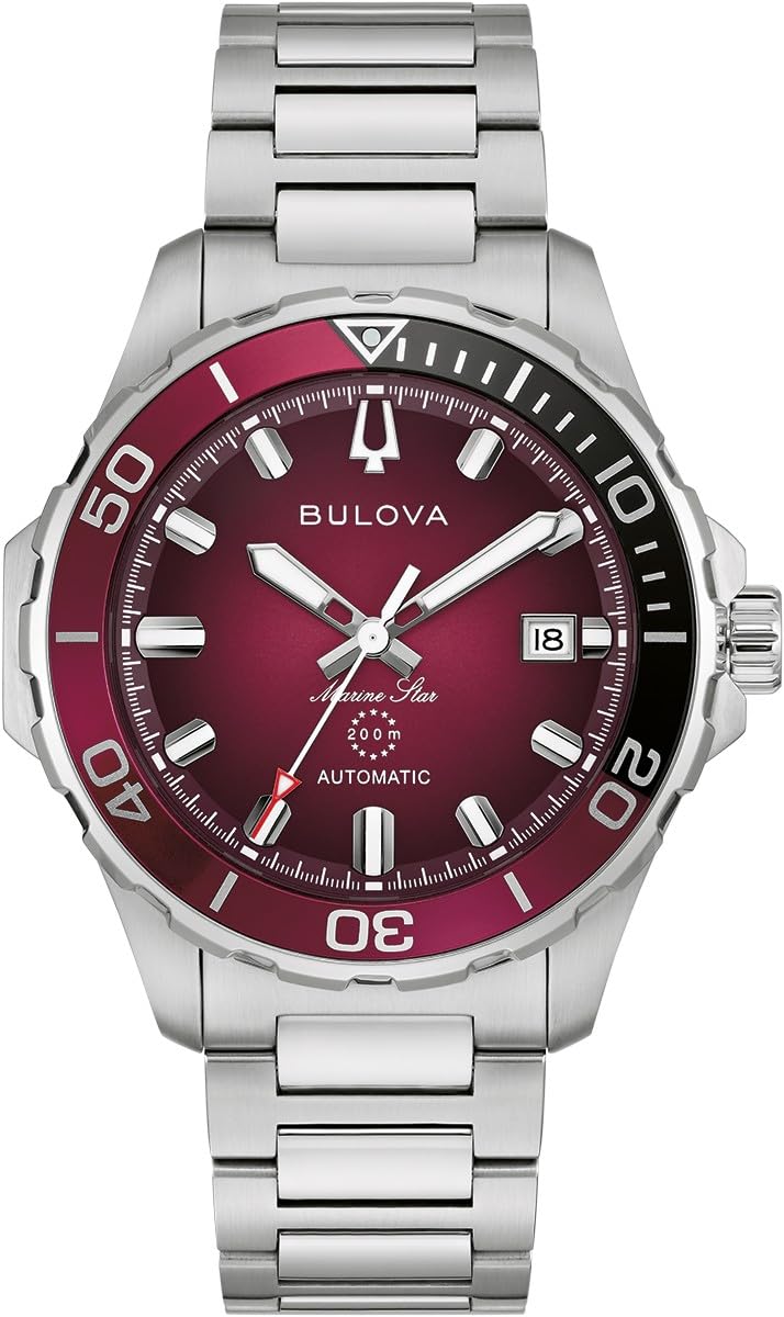Bulova Marine Star Automatyczny analogowy męski zegarek na rękę