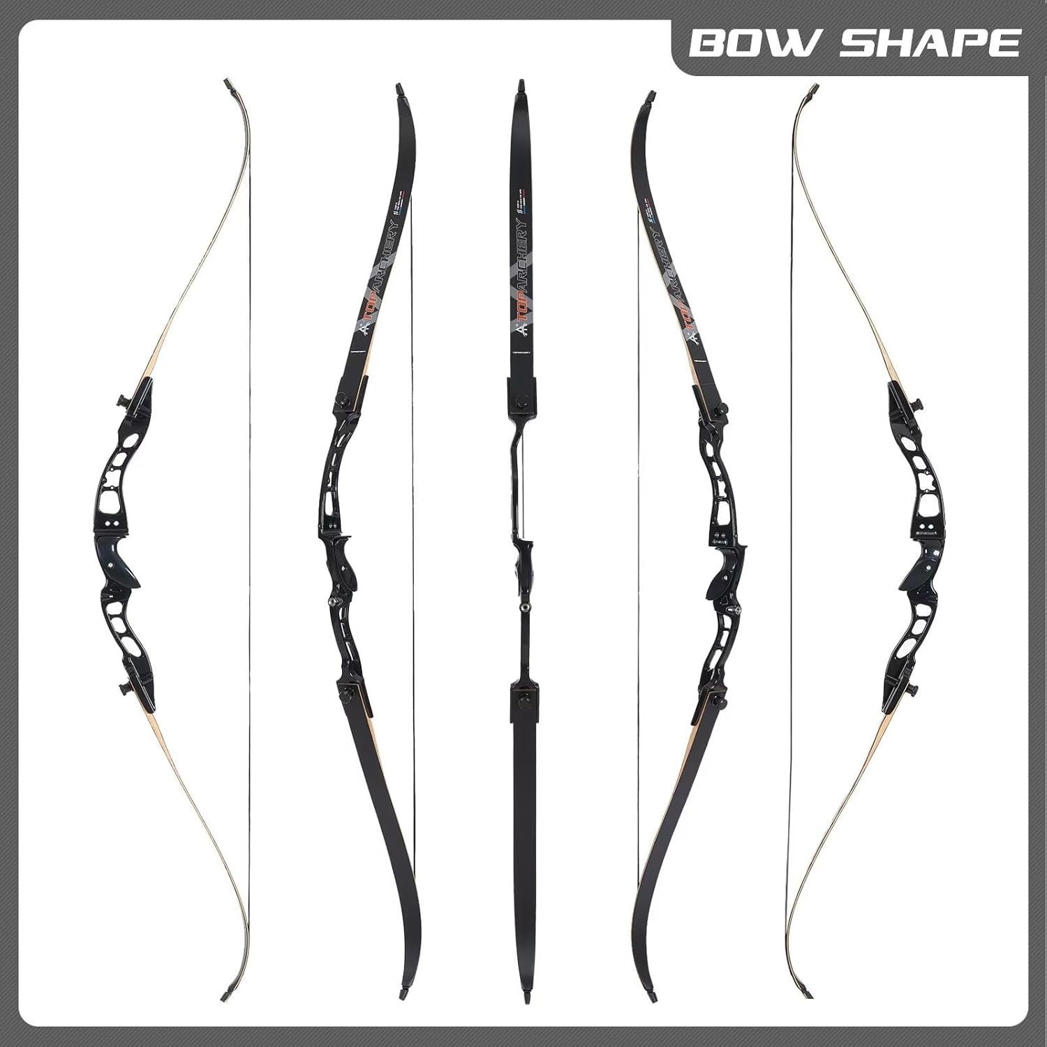 TOPARCHERY Recurve Bows for Adults, Archery Bows - Competition Takedown Bow Designed for Professional Archers