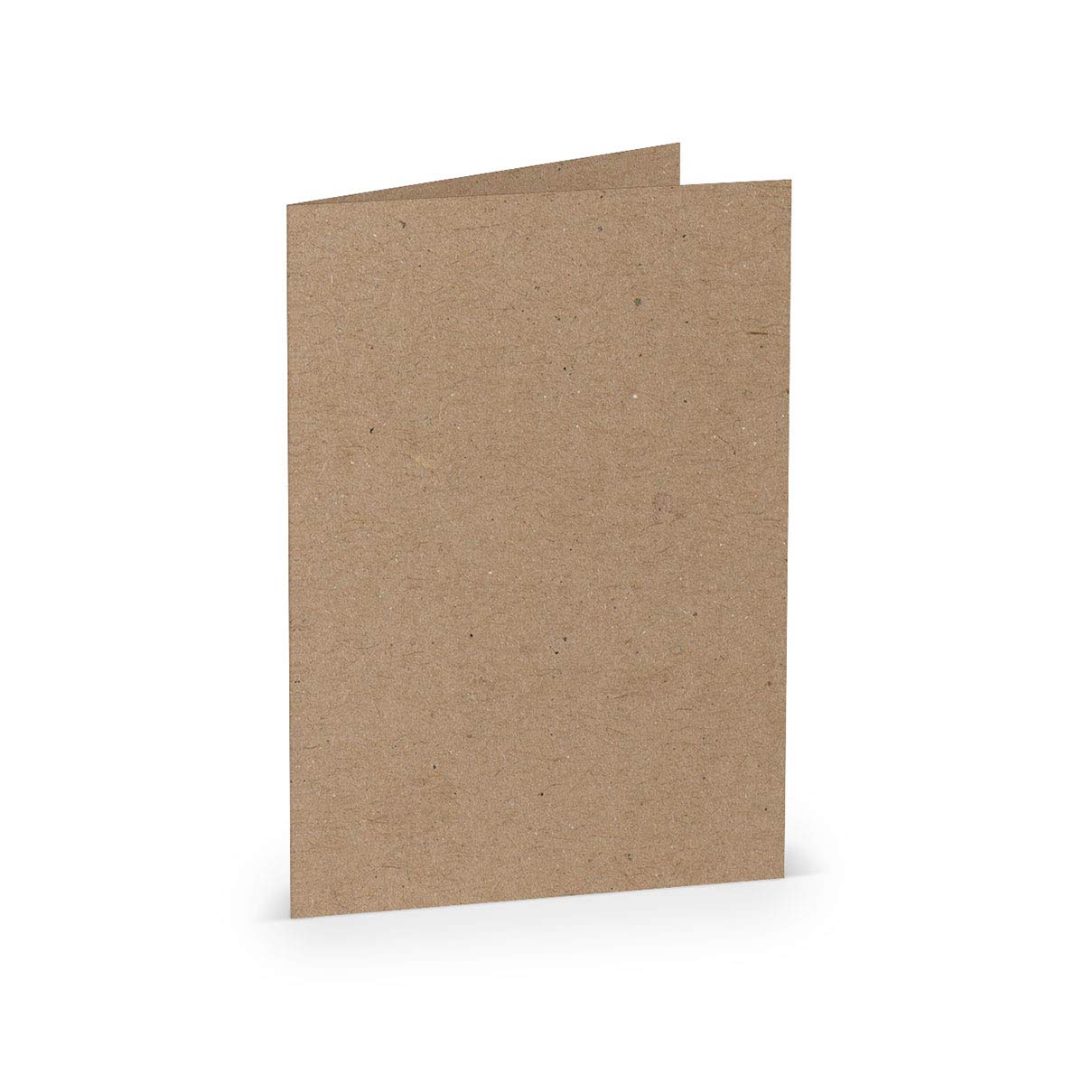 PAPERADO 1000 biglietti pieghevoli, formato DIN B6, in carta kraft, 220 g/m², 12 x 16,9 cm, biglietti doppi pieghevoli, biglietti di invito per il fai da te
