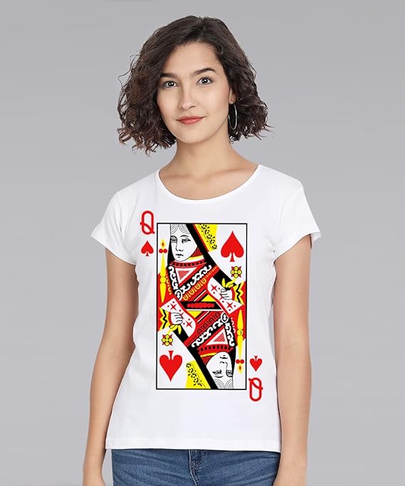 Queen card t shirt Clearance