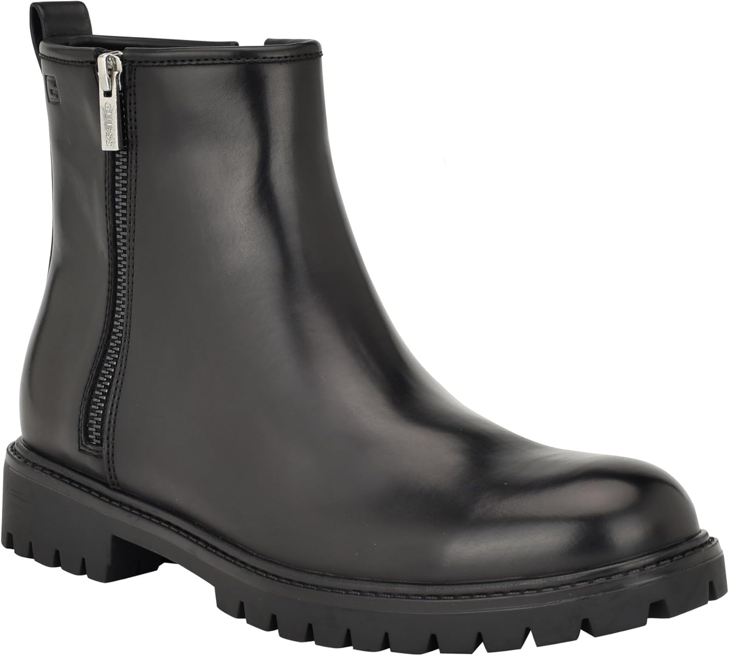 Guess Men's Dine Fashion Boot, Black 001, 8