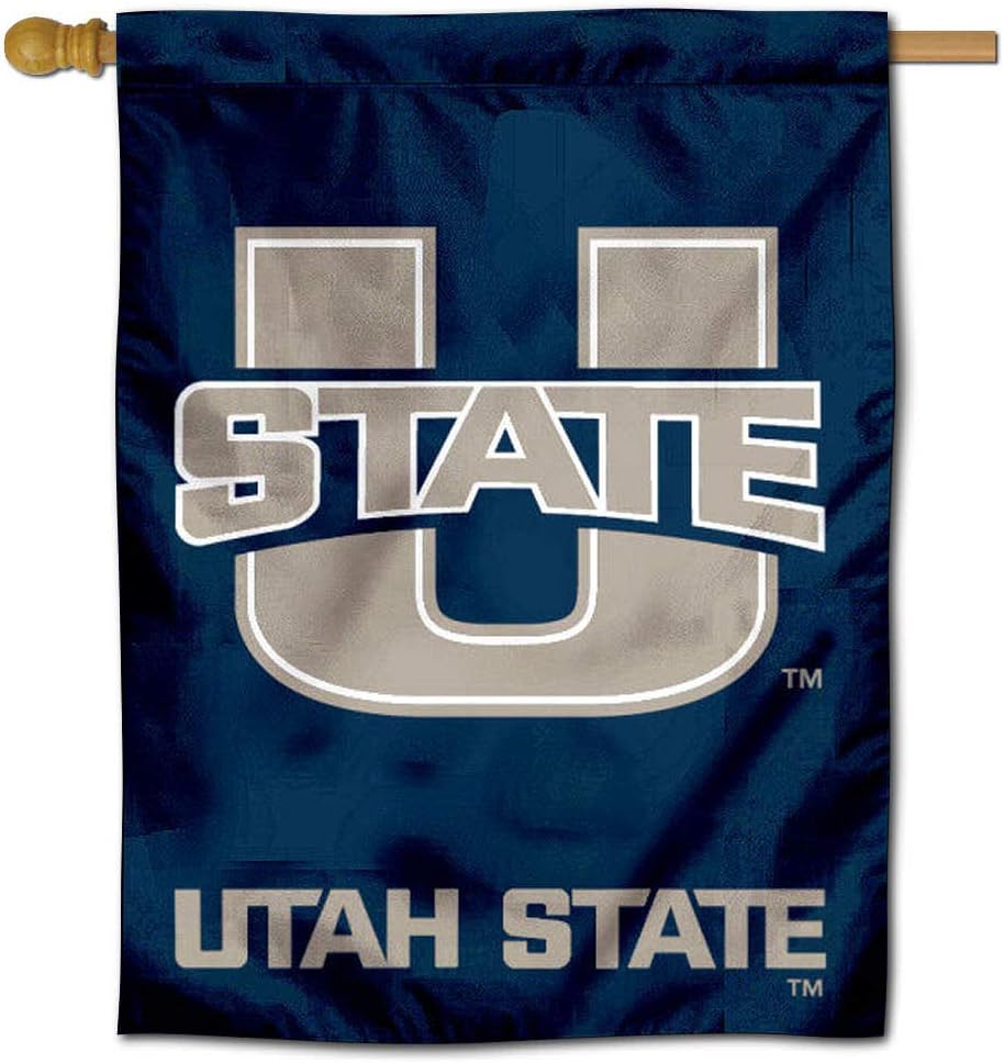 Utah State Aggies House Flag Banner