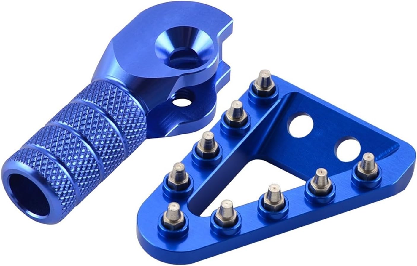 Brake Pedal Plate and Shift Lever Tip Fit for Husqvarna 125 150 250 350 450 501 TE TX TC FE FX FE 125-501 2016-2022 TC125 FC250 2017(Champagne)