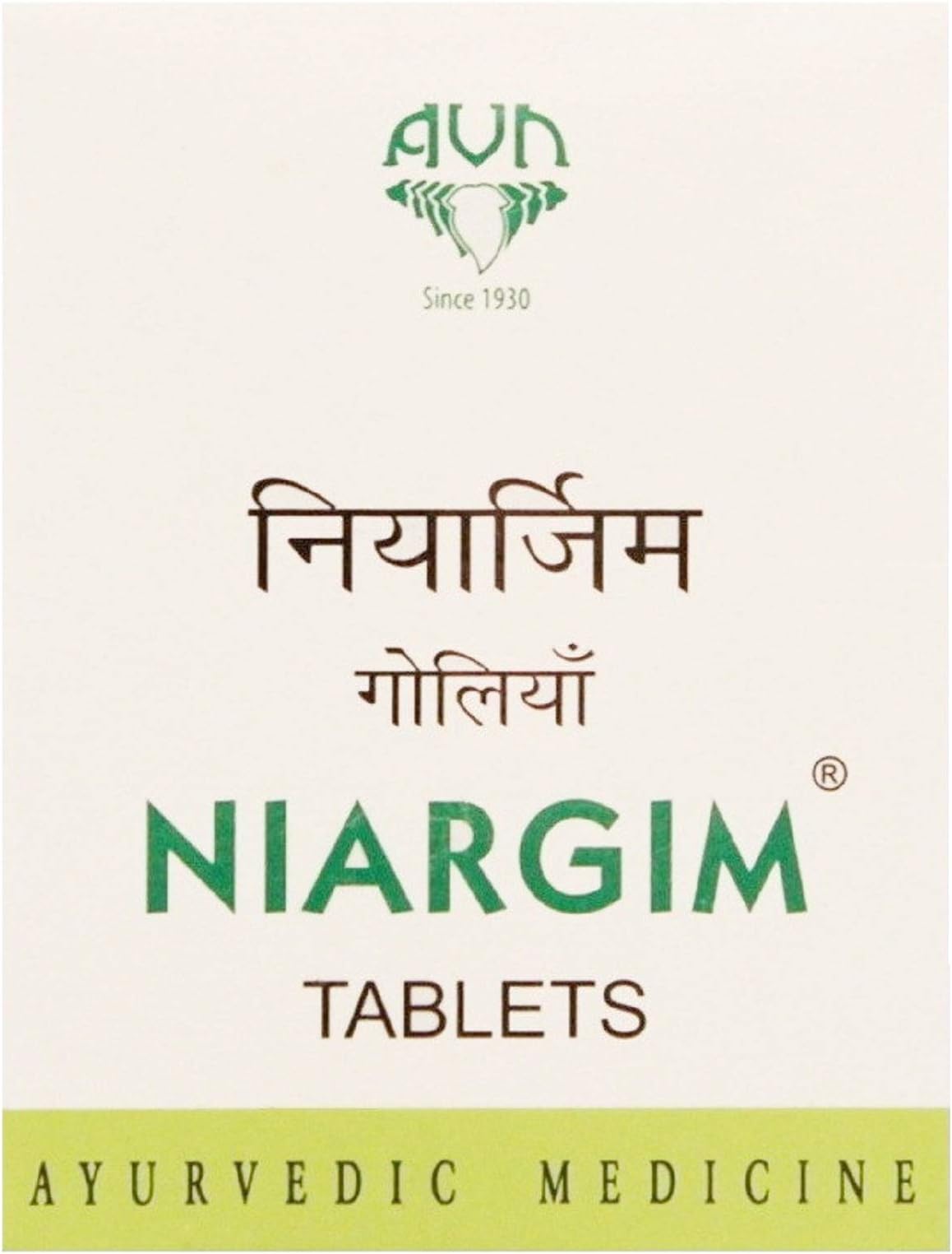 AVN Niargim Tablets (Pack Size 1) (100 Tablets)