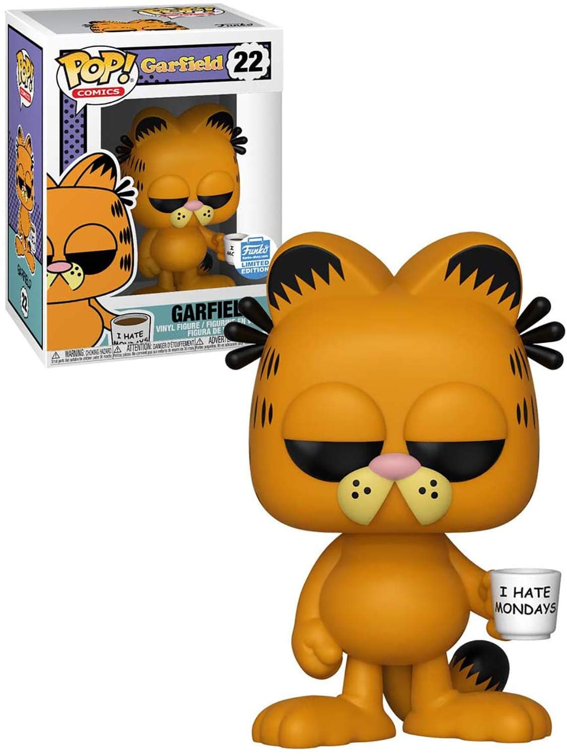 Funko Pop! Comics: Garfield - Garfield with Mug Exclusive #22