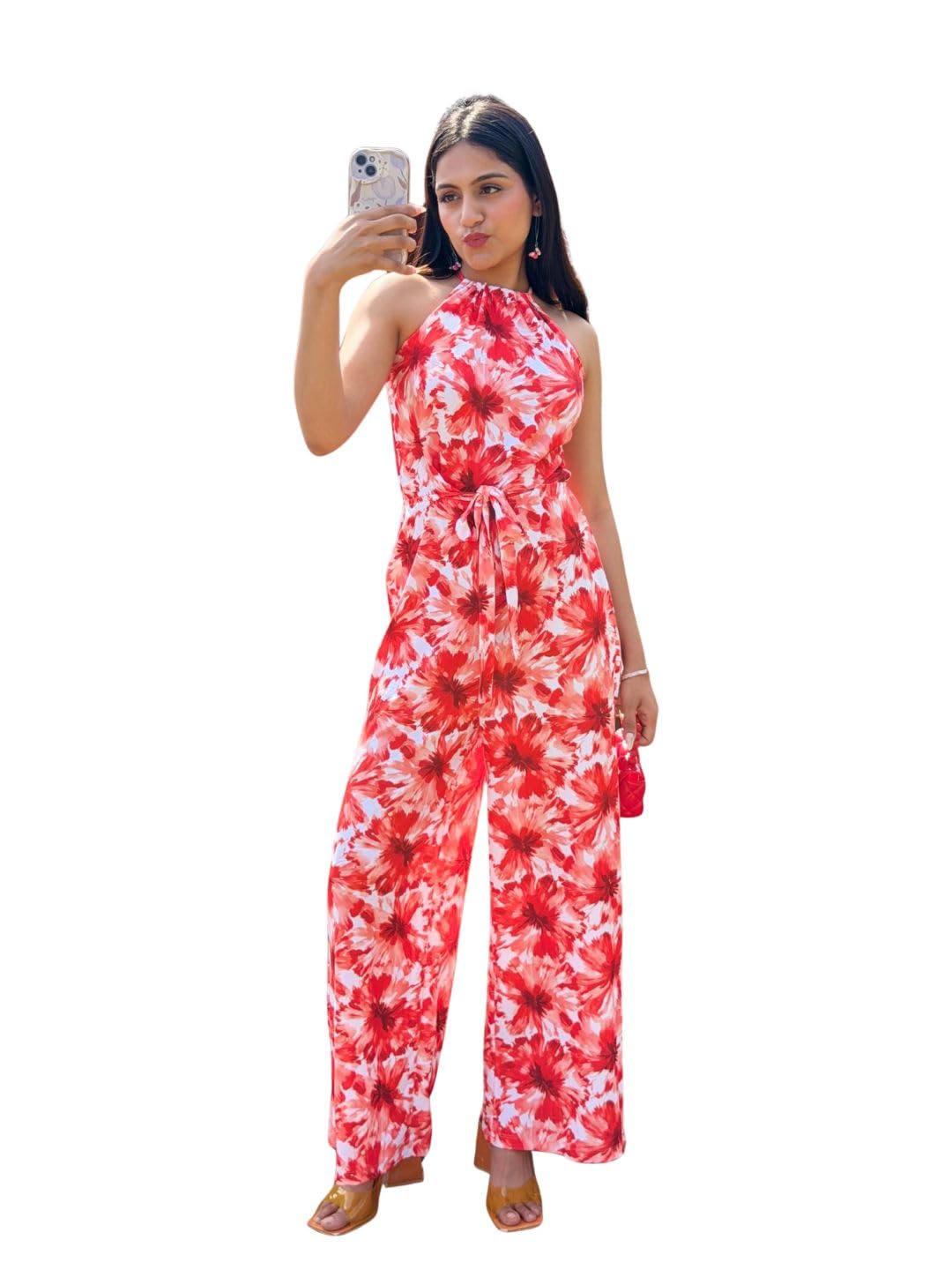 tandul Women's Cotton Blend Multicolor Regular Jumpsuit - Jumpsuit for Office, Casual, Festive & Party (12221)-picture-40