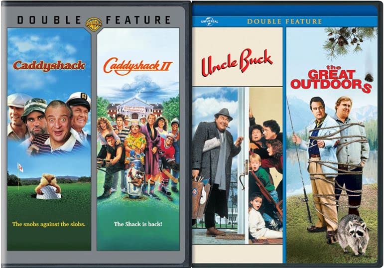 LOL! Fun & Comedy Pack - Caddyshack Caddyshack 2 Uncle Buck & The Great Outdoors DVD, Region 1 Chevy Chase, John Candy