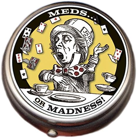 Mad Hatter Pill Box