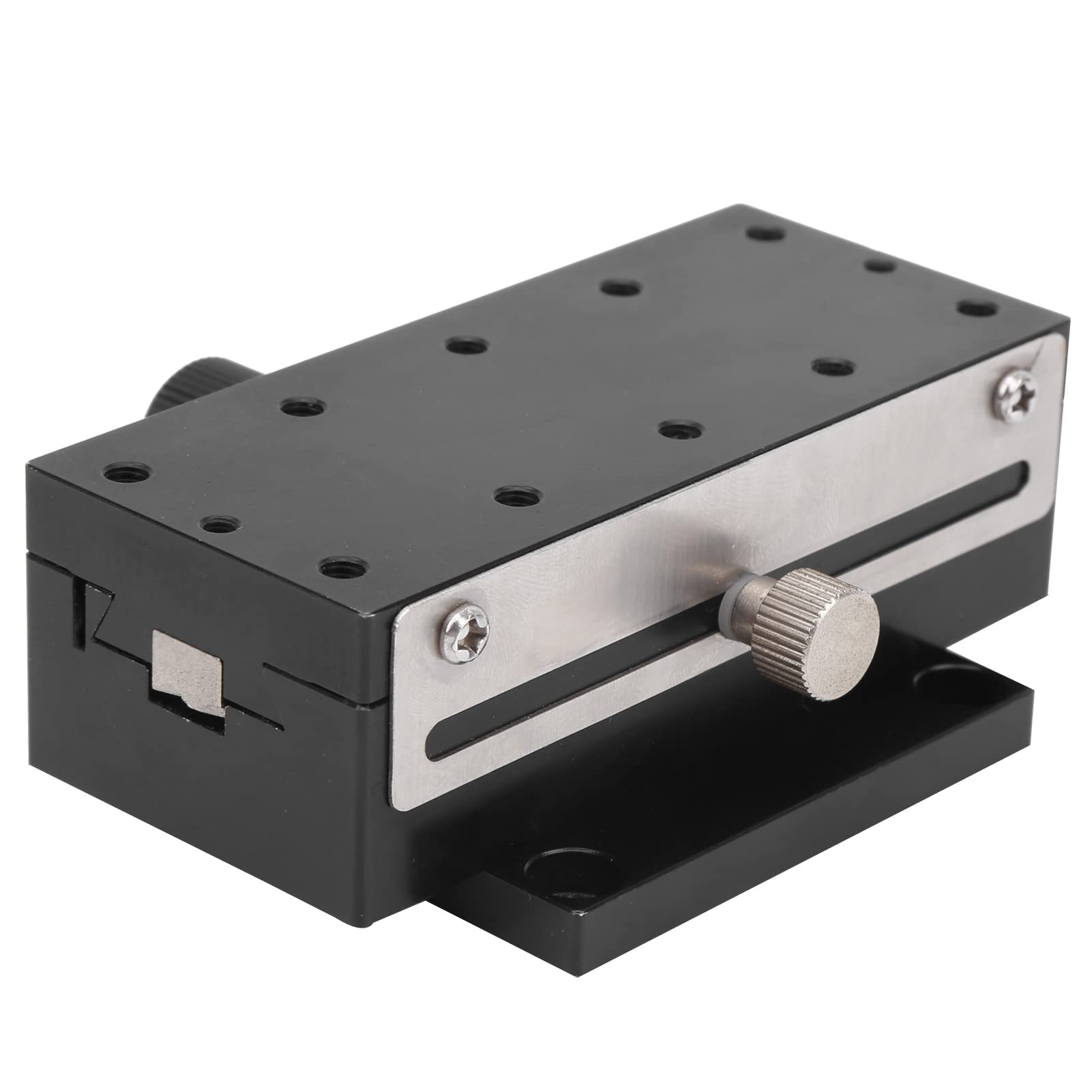Tavolino Lineare Manuale parti mobili lineari tavola rotante asse XY Asse X Tavolino Pignone Cremagliera a Coda di Rondine in Lega di Alluminio 90 X 40 Mm Precisione Piattaforma Fine-tuning Manual