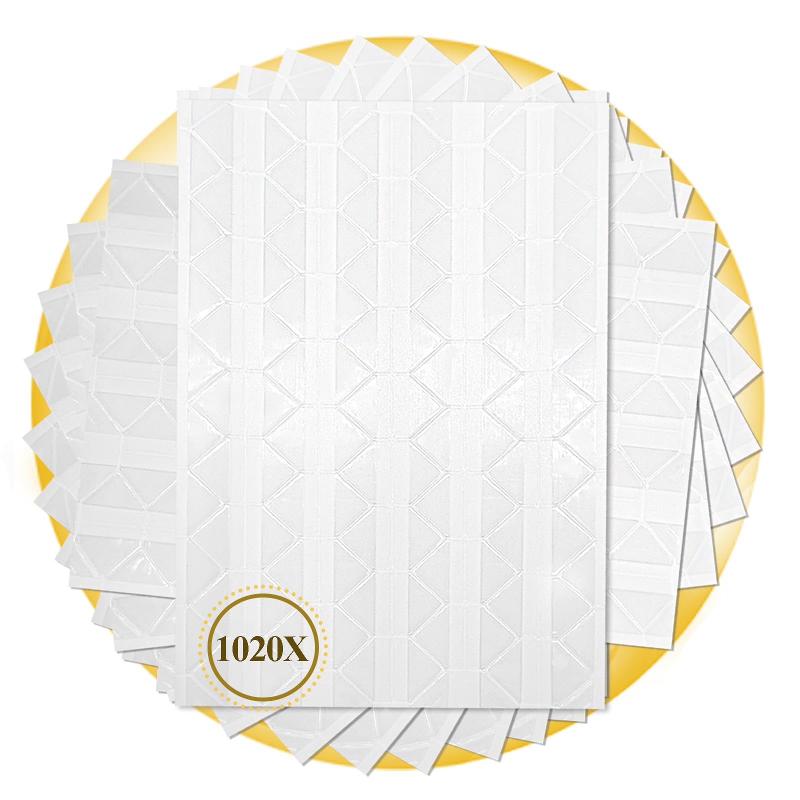 1020 Coins De Photo Autocollants Transparents - Pour Albums, Scrapbooking - 10 Planches 10,5x15cm