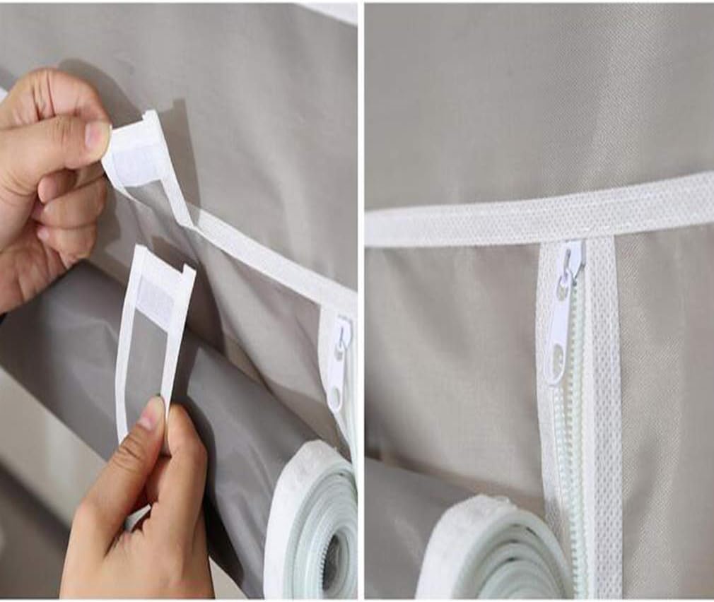 Cloth Wardrobe, Clothes Closet Non-Woven Portable Closet Wardrobe Storage Closet Standing Closet Fabric Cabinet Portable Wardrobe,B_170*150 * 45cm