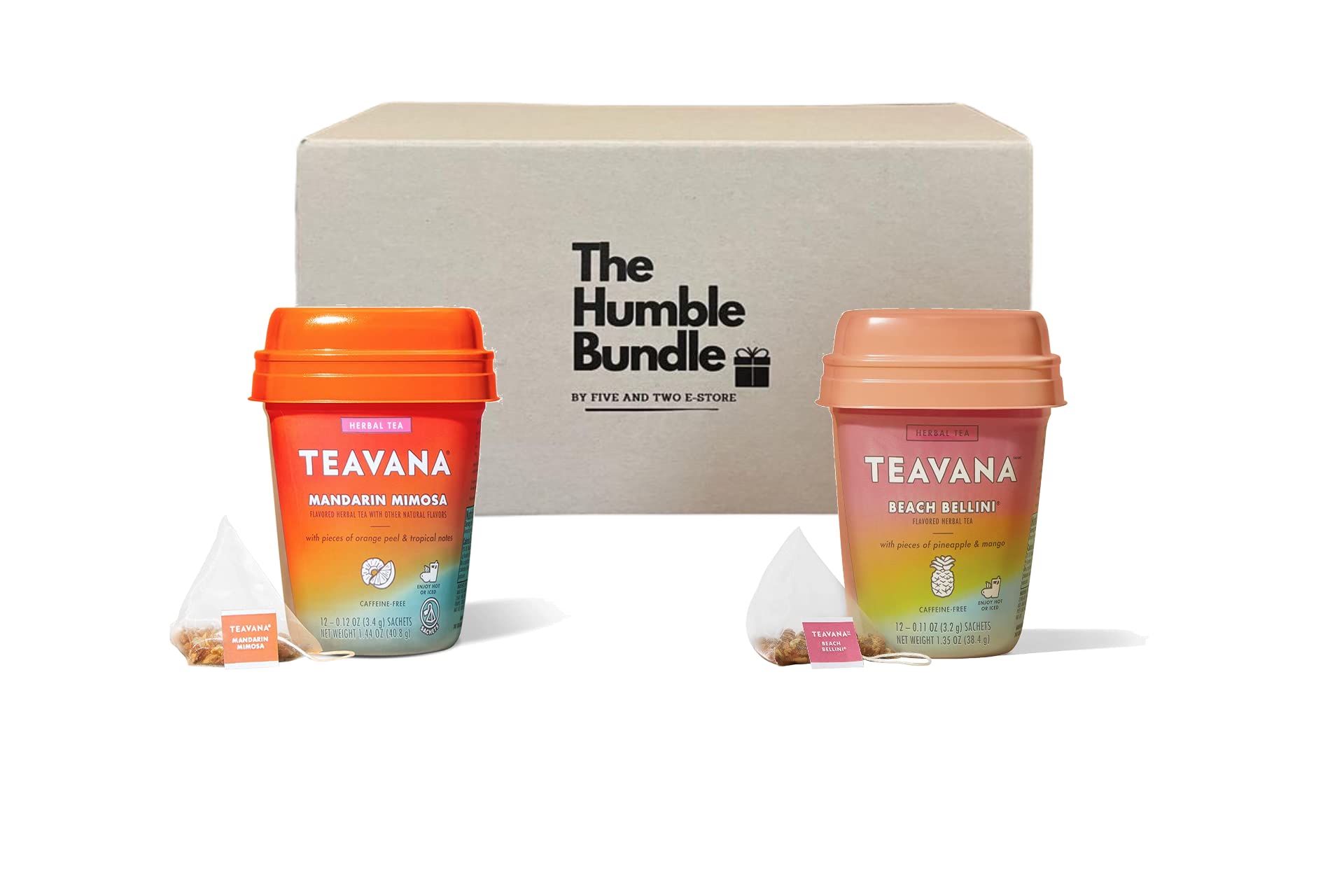 Starbucks Teavana Mandarin Mimosa, Beach Bellini Herbal Fruit Tea