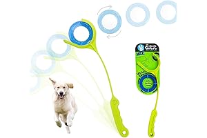 MAX! - Interactive Ring & Launcher, the Slobberless Dog Toy for The...