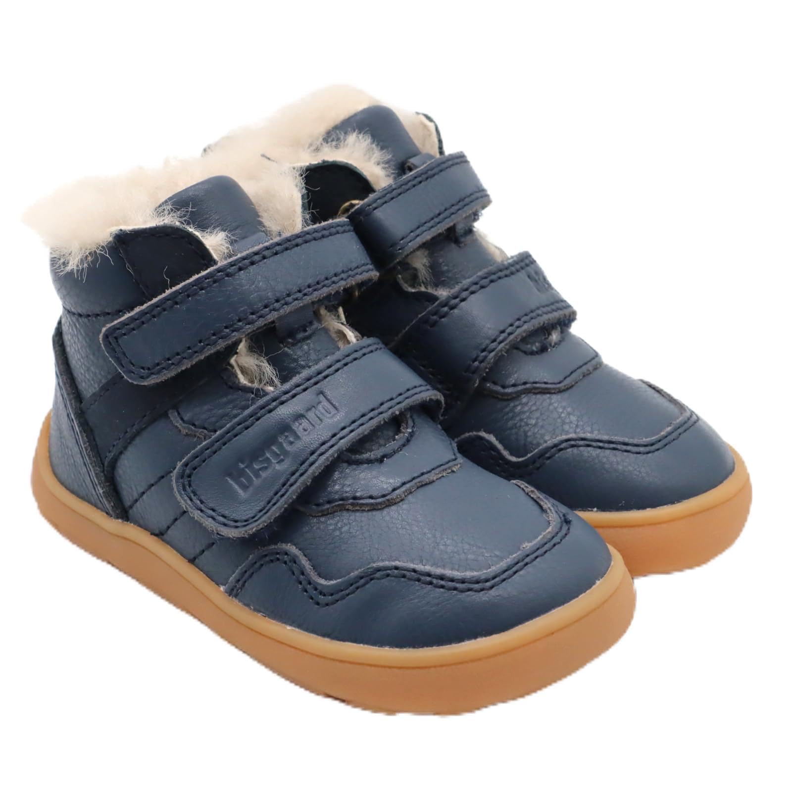 Lammfell-Laufschuhe Becky Navy von bis-kids