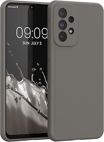 Miniatura 179 de kwmobile Funda Compatible con Samsung Galaxy A52 / A52 5G / A52s 5G - Cubierta de Teléfono de Silicona TPU con Acabado Suave - Macchiato