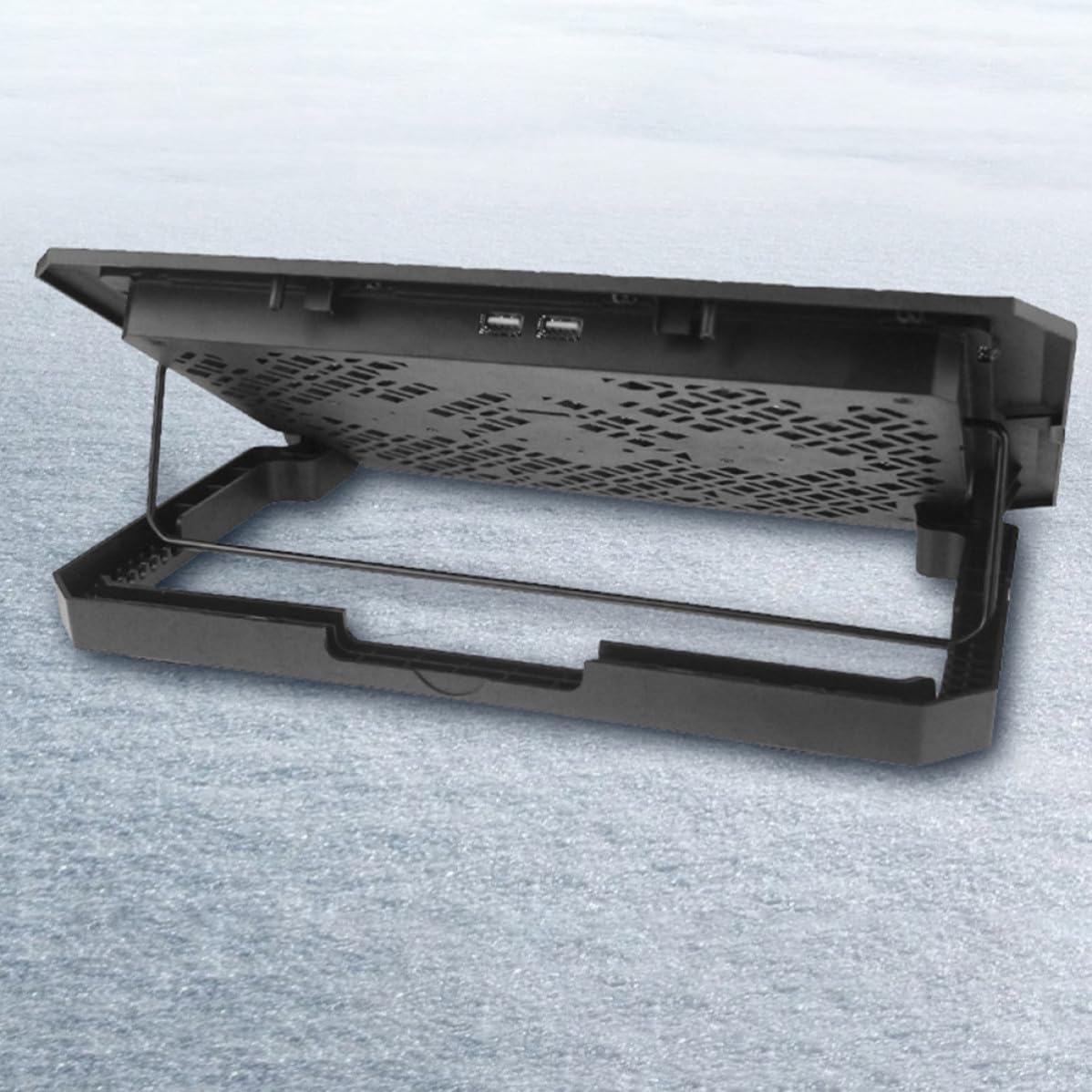 KALLORY Base Refrigeradora para Portátil de 15.6 Pulgadas Ventiladores Silenciosos y Diseño en Abs Adecuado para Celebracion Verano y Uso Prolongado en Laptops y PC