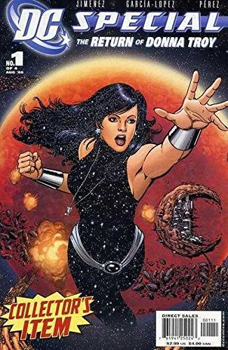 DC SPECIAL: THE RETURN OF DONNA TROY (2005) #'s 1, 2, 3, 4 COMPLETE SET