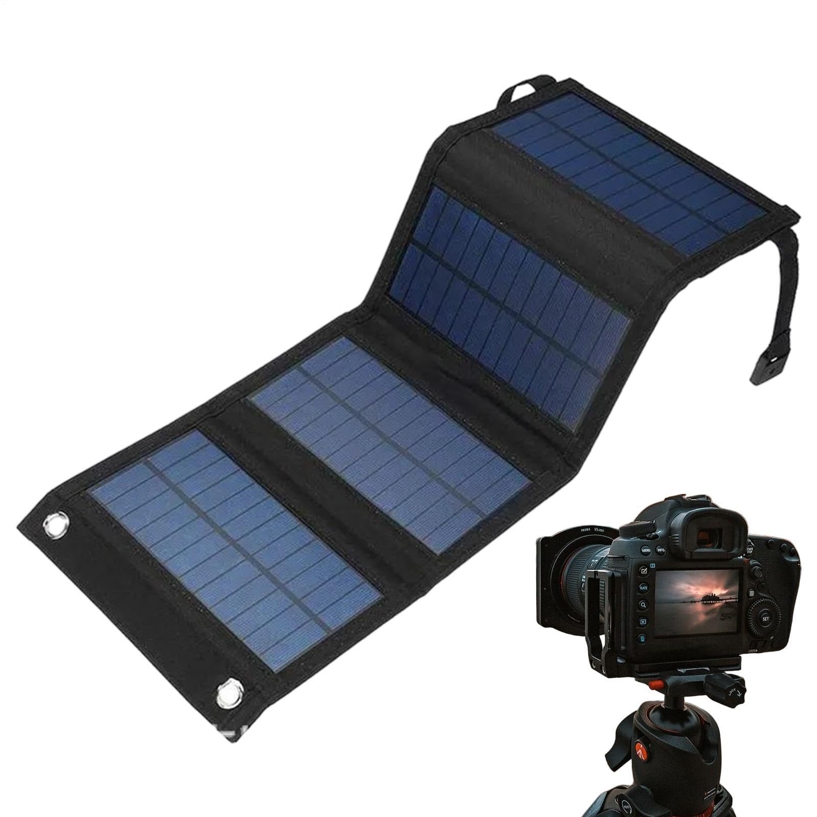 Pannelli solari portatili, caricatore solare portatile, caricatore pieghevole da | Caricatore per pannelli solari, caricatore da viaggio portatile di backup per esterni, 6 V, per trasmettitore