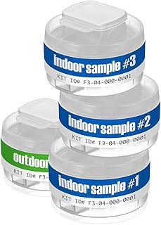 (3 ROOM) Refills for GOT MOLD?® Test Kit | Air-O-Cell® Spore Trap Air Sampling Cassettes | Full Mold Type & Quantity Analysis | 1, 2 or 3 Room | Reusable BioVac™Air Sampler NOT Included | 3 ROOM