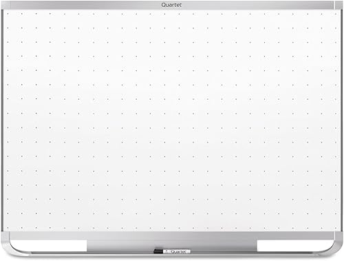 Quartet Prestige 2, pizarra magnética completamente borrable, Plateado 4 x 3