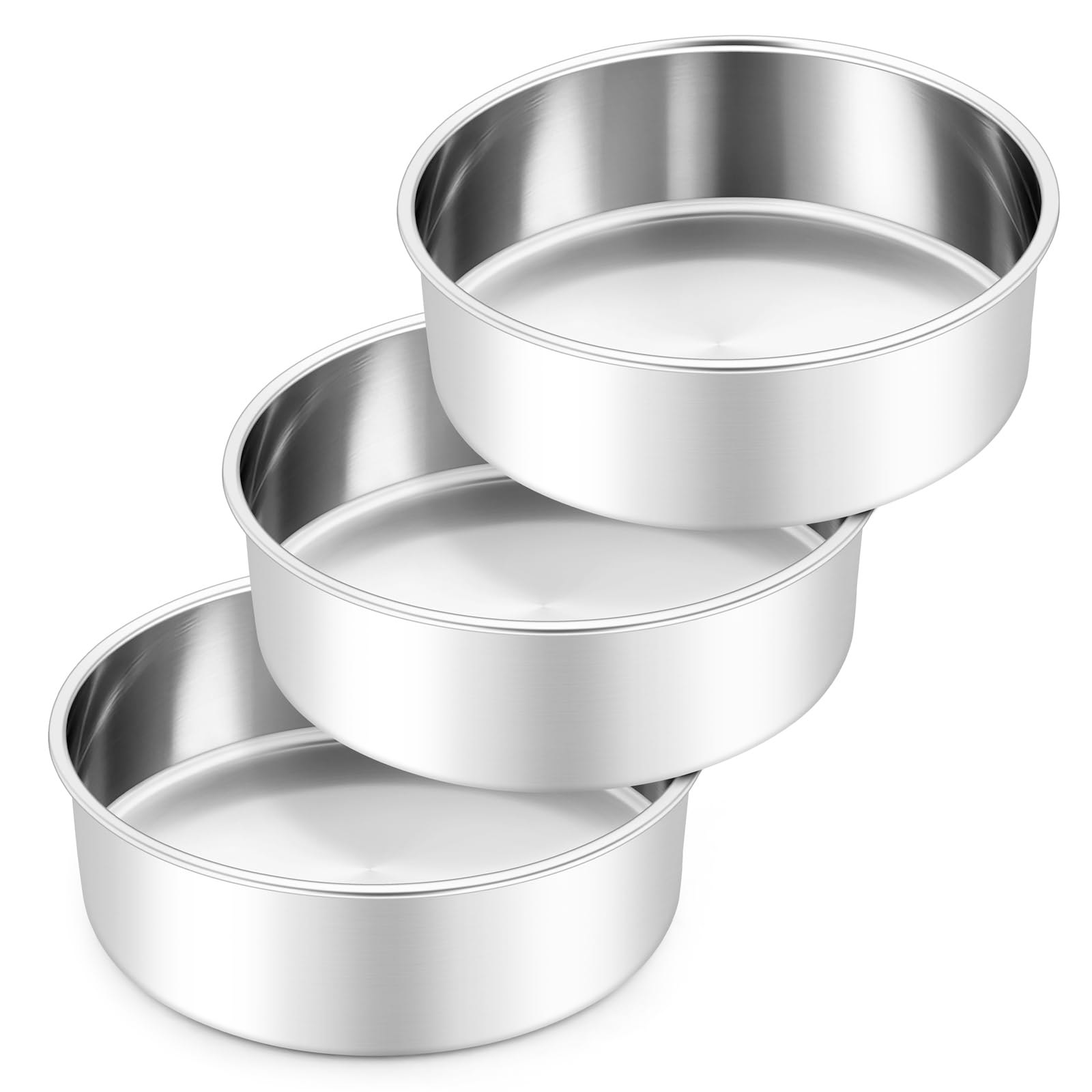 Leonyo 8 Inch Cake Pan Set