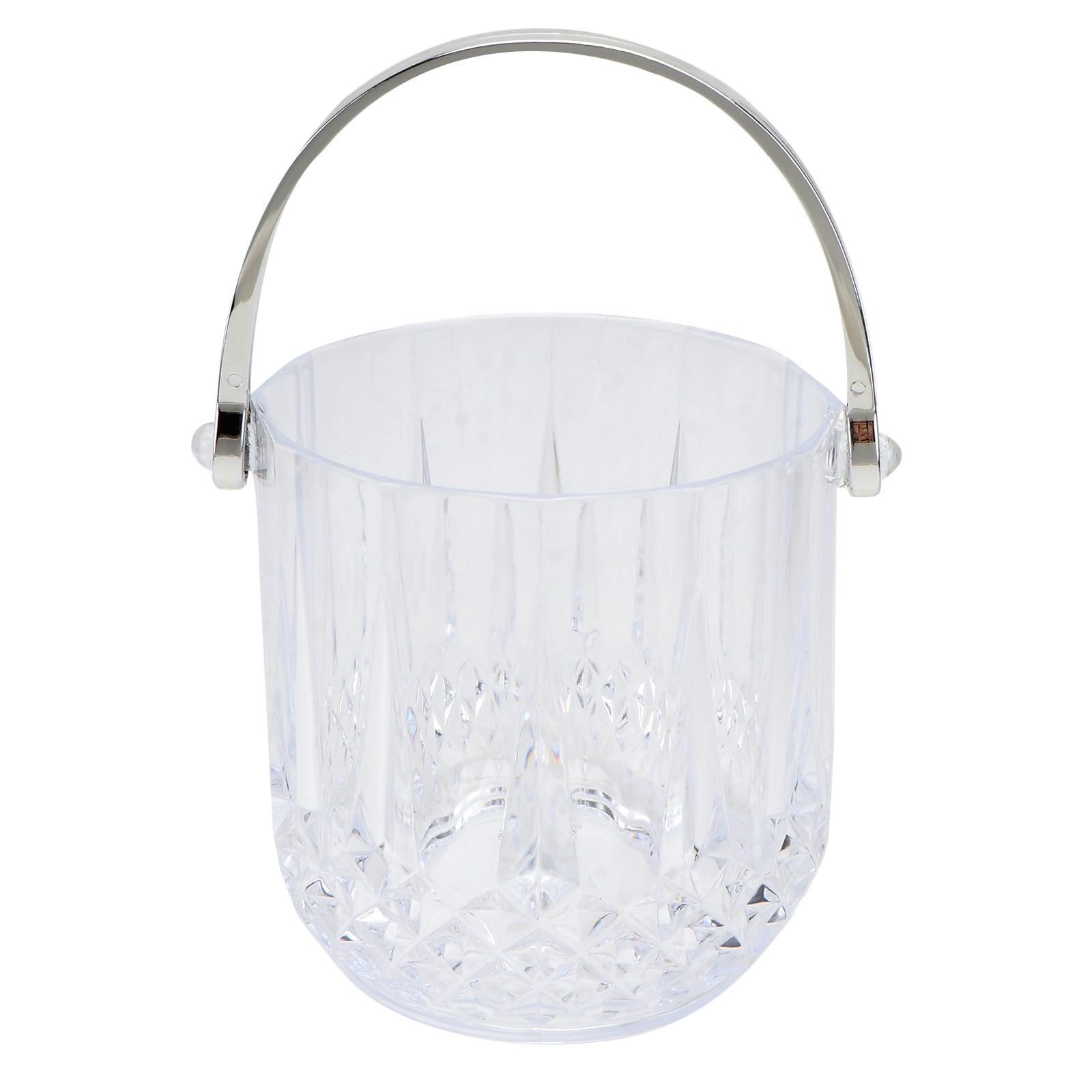 Cubitera de hielo con mango ergonómico que evita caídas y roturas en la mesa