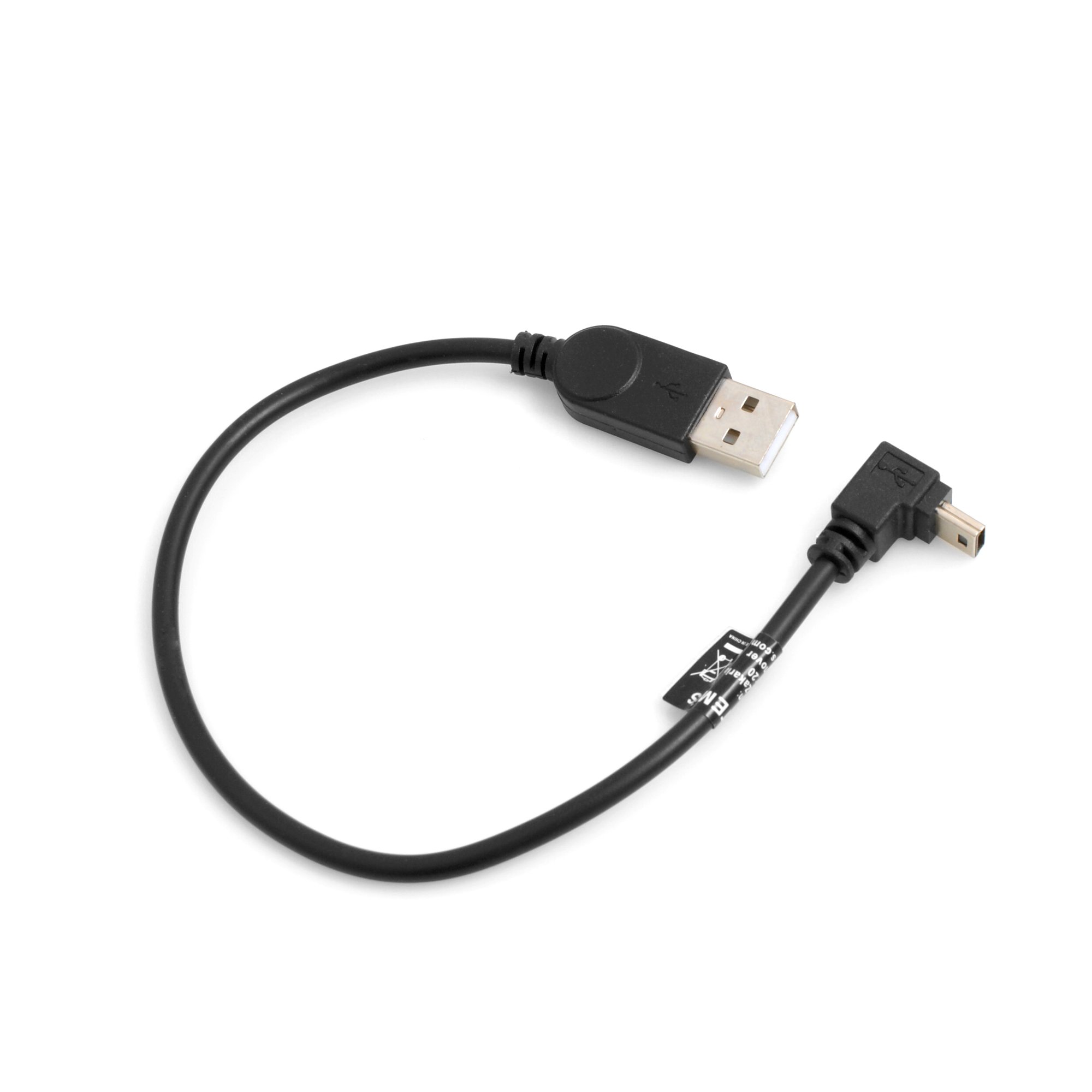 SYSTEM-S Mini USB Cavo 90 ° Gradi angolare aufwaerts a Angolo Mini USB