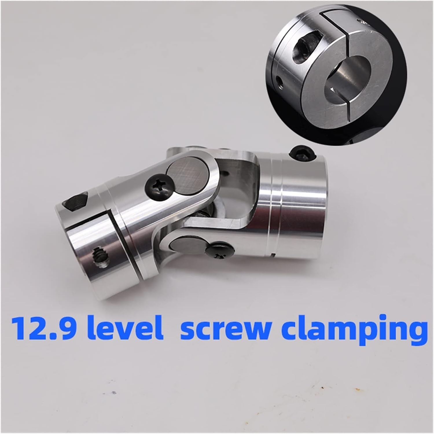 LANGshaw 1pcs D25 L80mm Universal Coupling Precision Single Section GHA Telescopic Cross Universal Joint Transmission Joint Leisurely (Inner Diameter : 9X9.525)