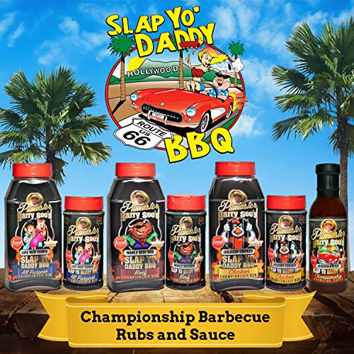 Slap Yo Daddy Bbq Rub - Championship Bbq Seasoning From Harry Soo - Chicken Rub, Dry Turkey Brine, Seafood Seasoning - No Msg, Gluten Free - Bbq Rubs And Spices For Smoking - Jailbird Chicken - 12 Oz #TOP7
