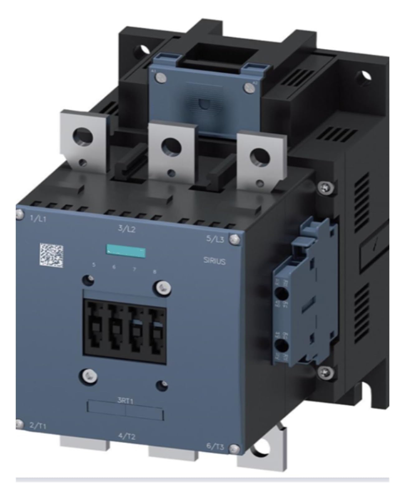 Contactor de Potencia 3RT1066-6AF36 110 V 3RT1066-6AP36 220 V AC-3e AC-3 300 A 160 KW 400 V CA CC 220-240 V Contactos auxiliares de 3 Polos(3RT1066-6AP36 220V)