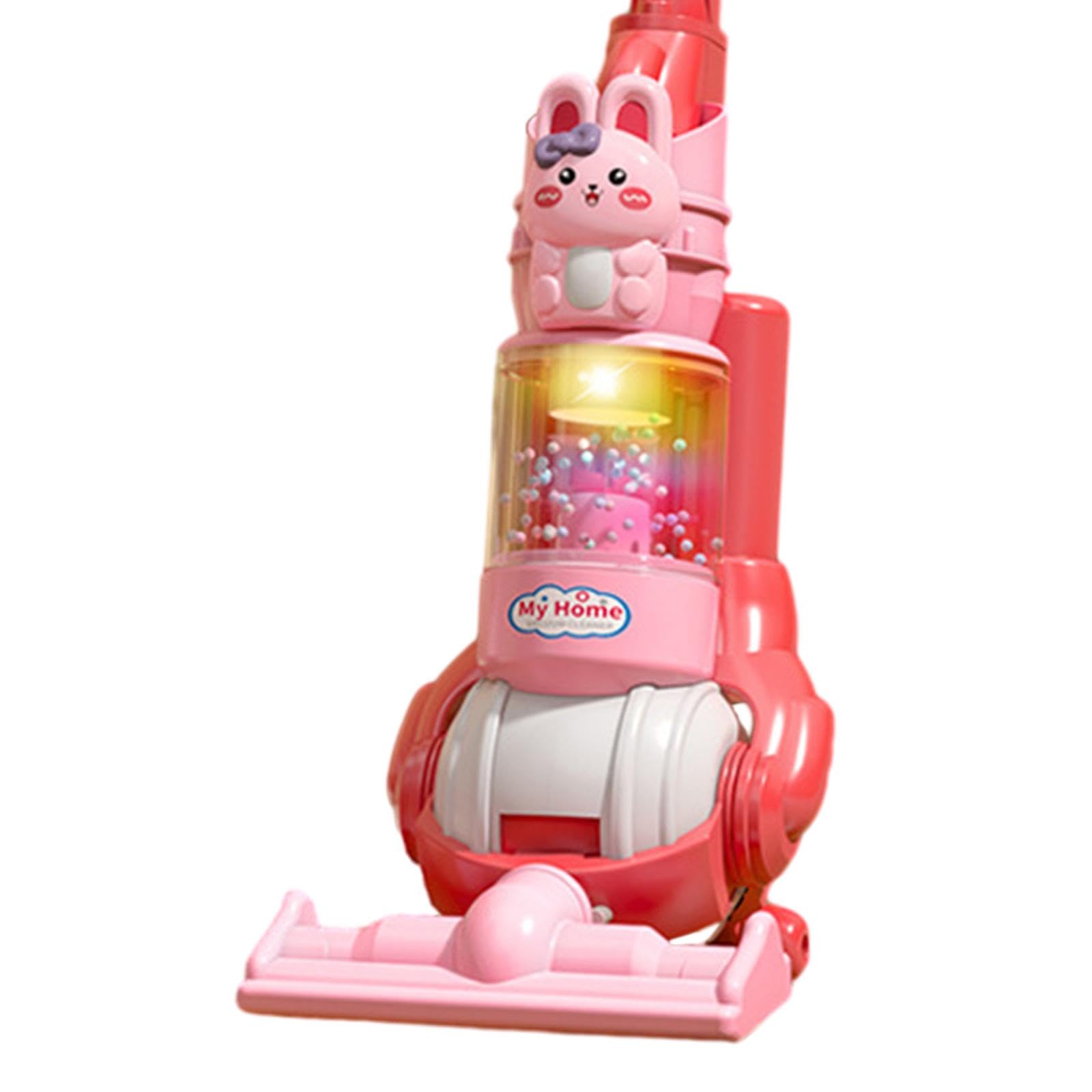 Sharplace Aspirapolvere Giocattolo per Bambini, Gioco di Ruolo per La Casa, con Luci Ed Effetti, Ideale Come Regalo di Compleanno per Bambini, Coniglio