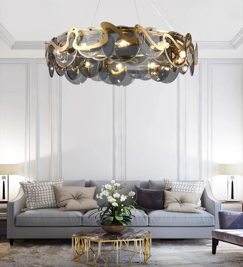 Lustre salon et suspension LED design moderne pour salle à manger