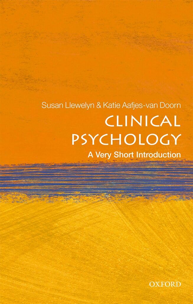 Susan Llewelyn + Clinical Psychology: A Very Short Introduction, gebrauch:**