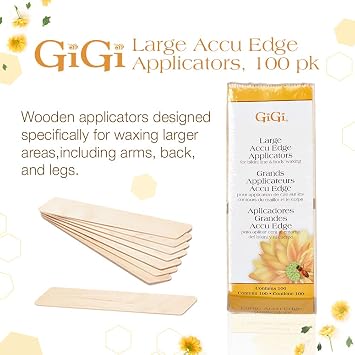 Gigi Accu Edge Wax Spatulas, 100 applicator |
