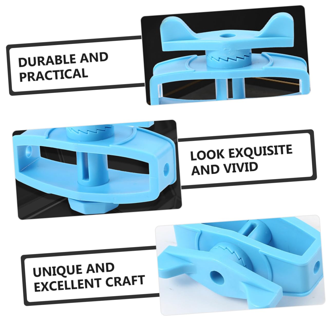Tenditori Prestazione in Plastica Filo Elettrica per Recinzione All'usura Blu 24 Pezzi Resistenza Alta Accessori per Recinzione Elettrica Agricola