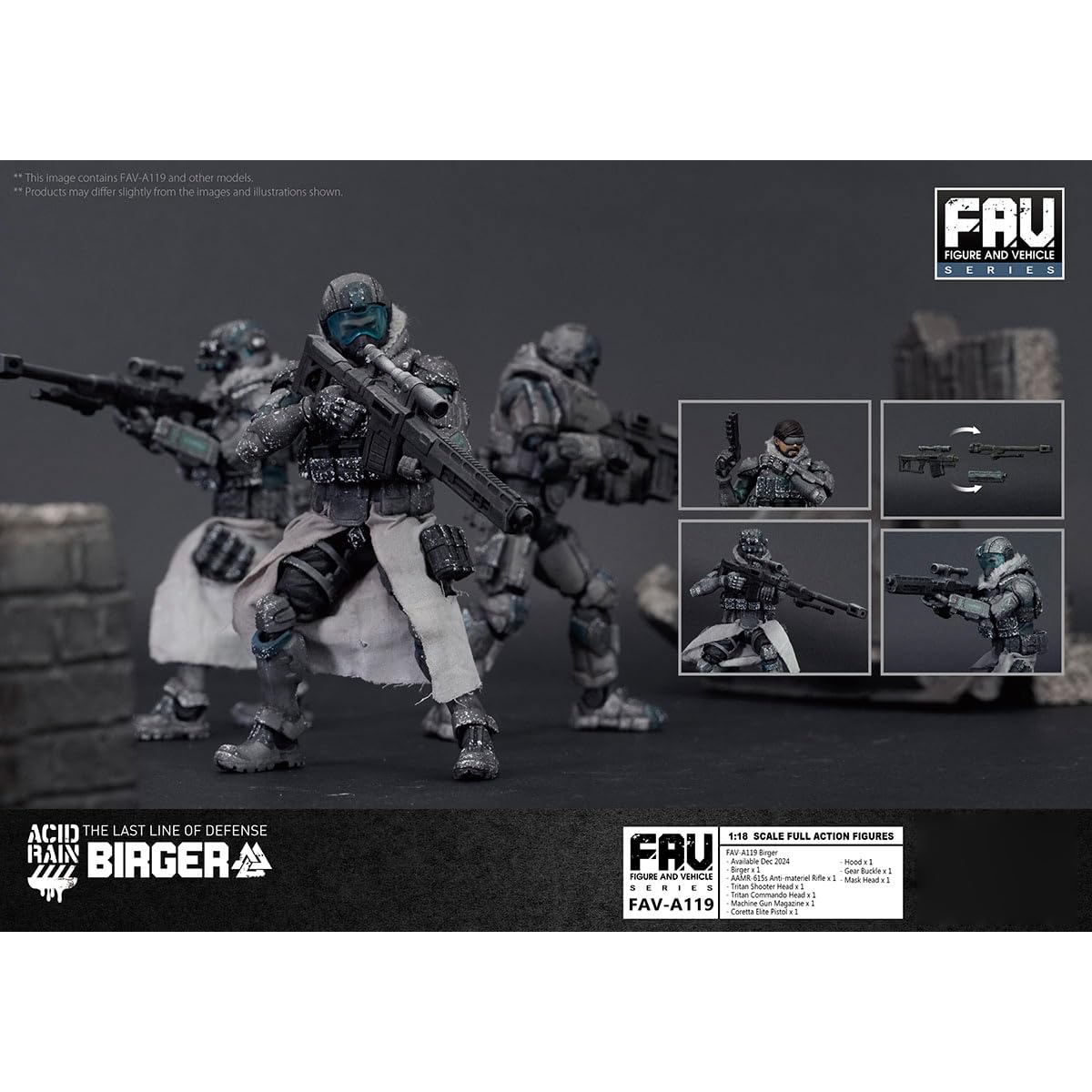 Amazon.co.jp: HiPlay TOY ALLIANCE 1/18 ACID RAIN FAV-A119
