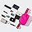 Pander Unisex Belt Bag Fanny Pack for Women with Adjustable Strap, Small Waist Pouch for Workout Running Traveling Hiking. (Sonic Pink)